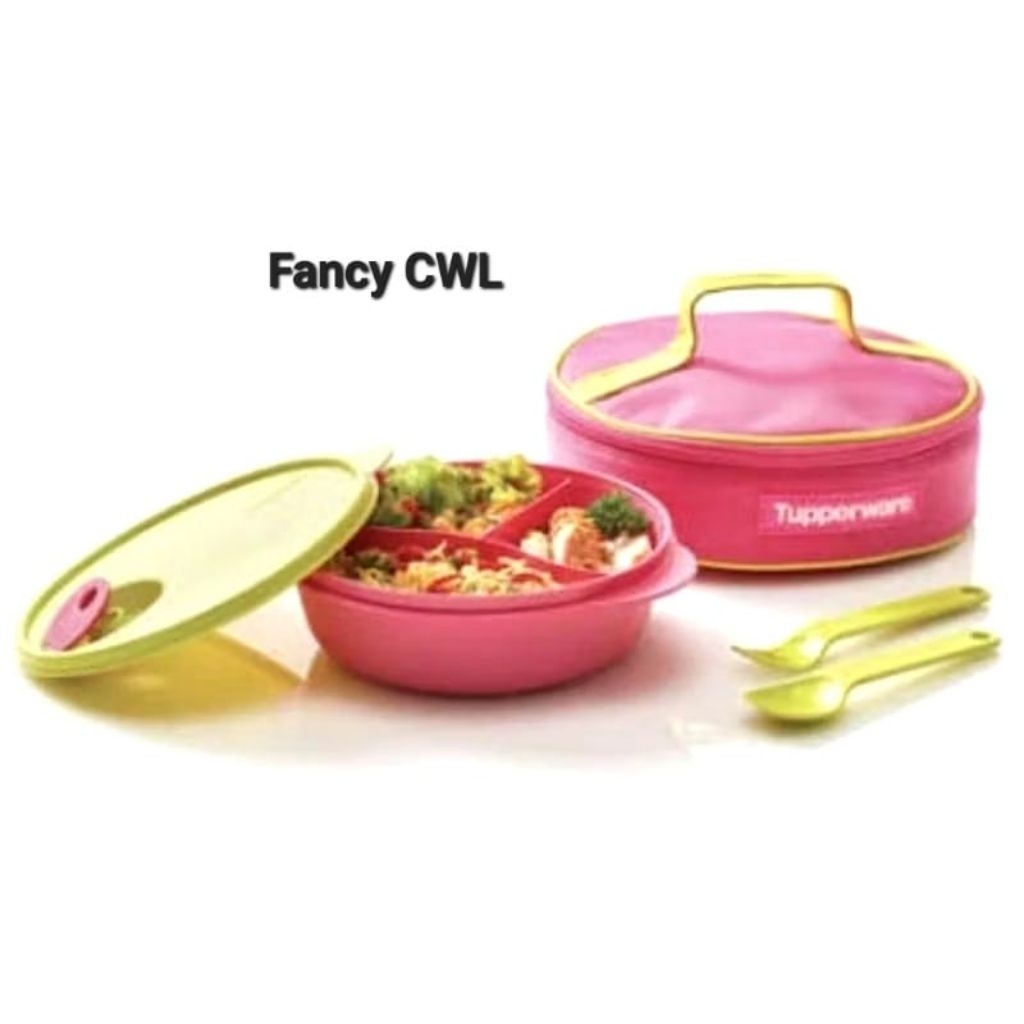 fancy Crystalwave lunch set tupperware