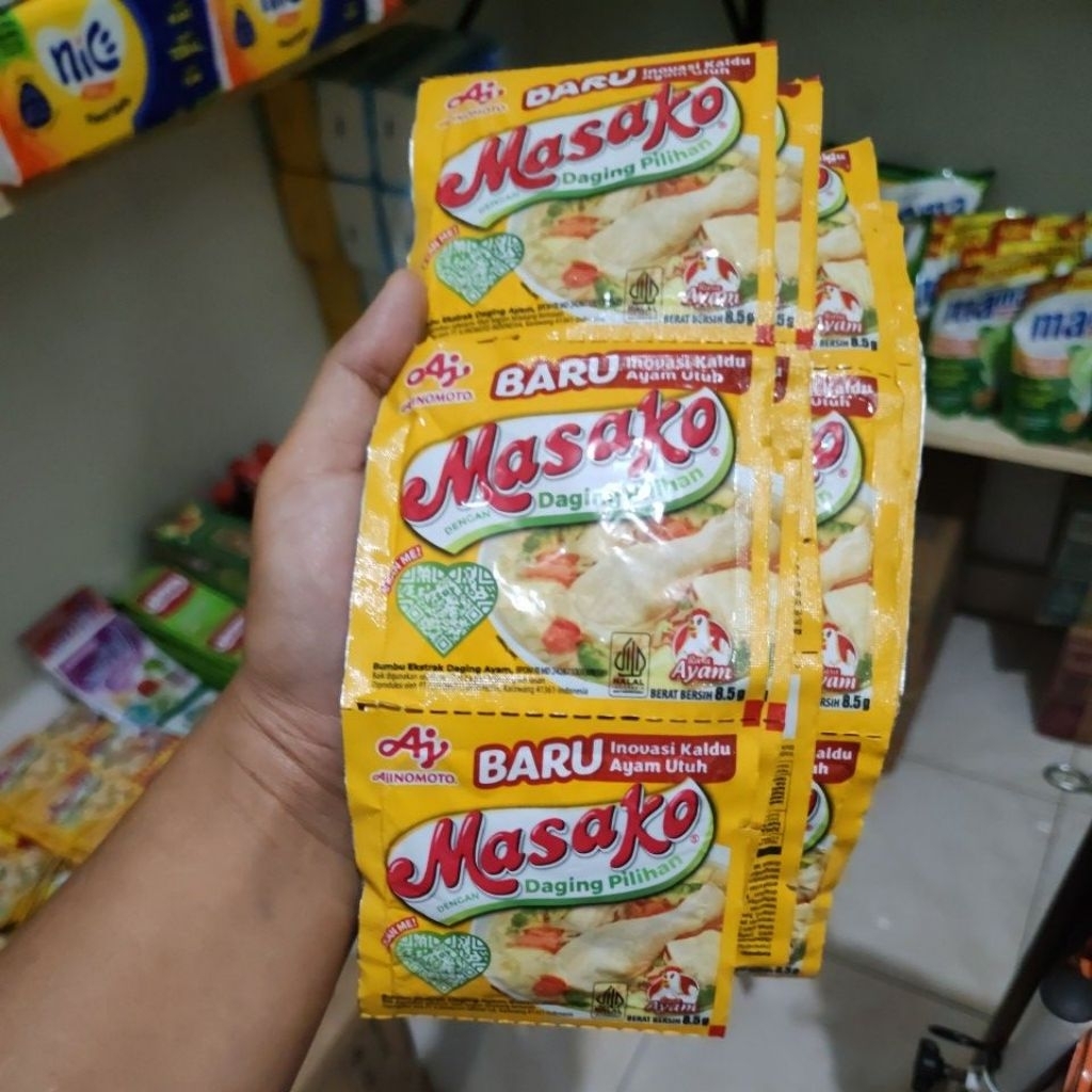 

Masako ayam 1 renteng isi 12pcs