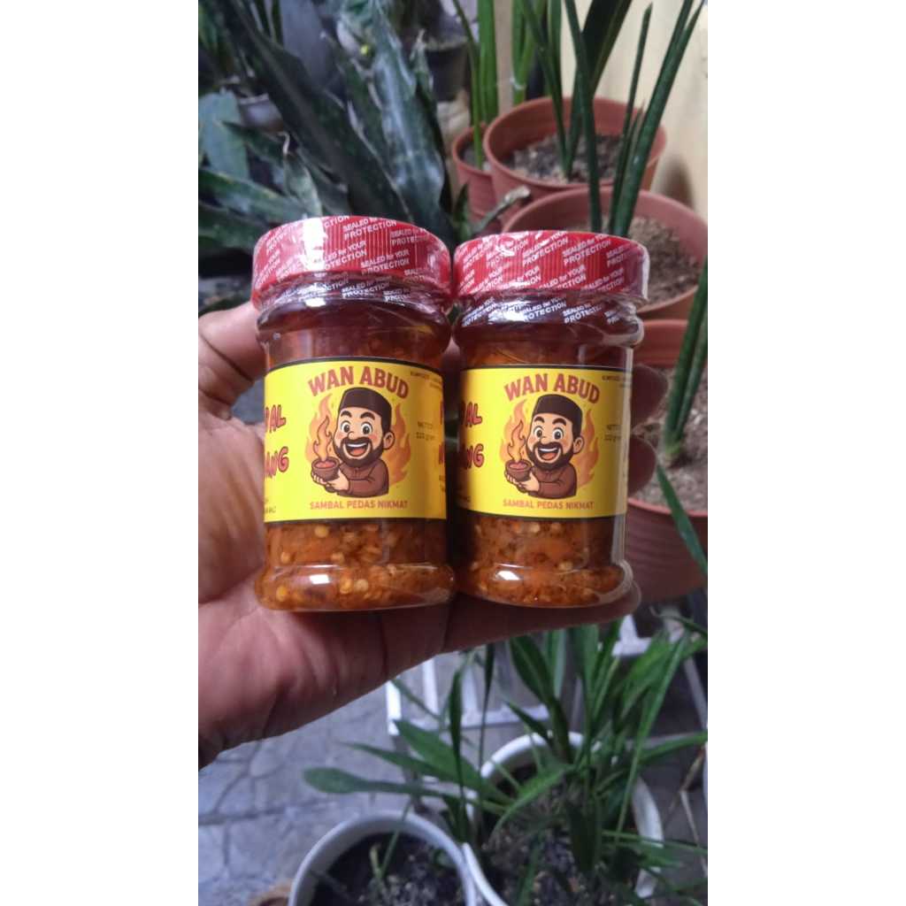 

Paket 2 sambal bawang dan embe