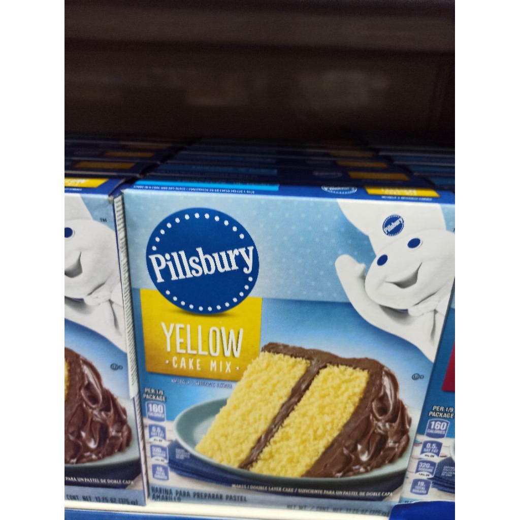 

pillsbury yellow cake mix 375gr