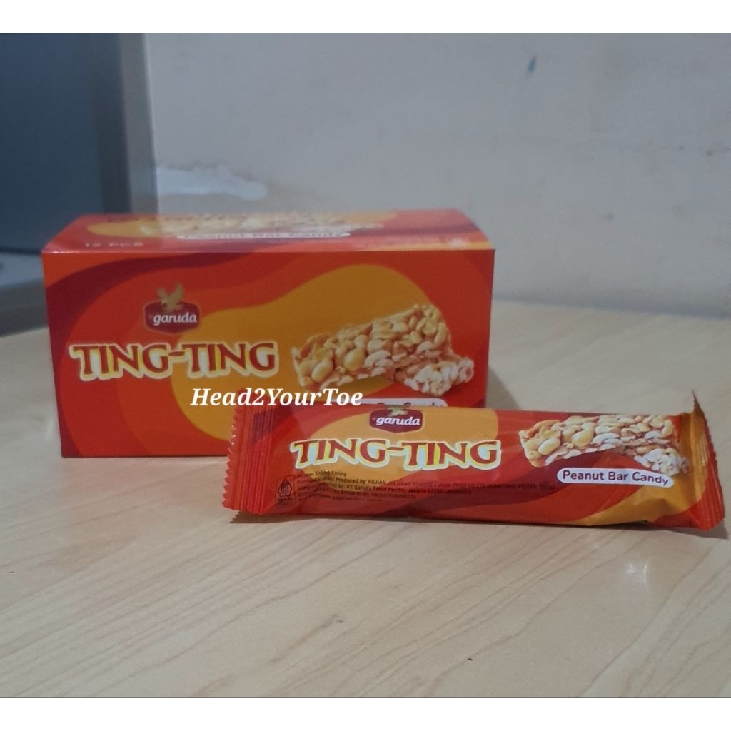 

Garuda Ting Ting Peanut Bar 1 box isi 12 pcs