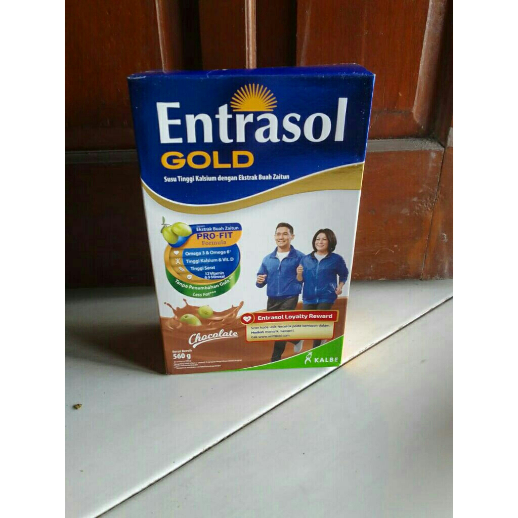 

Entrasol Gold 560 Gr Coklat vanilla
