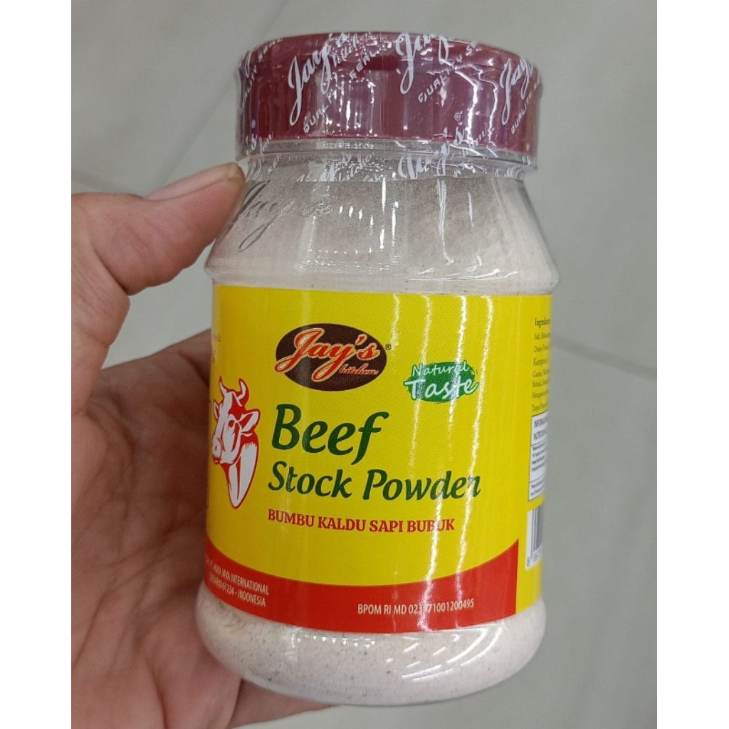 

Jays beef stock powder 150g | Bumbu Kaldu Sapi Bubuk