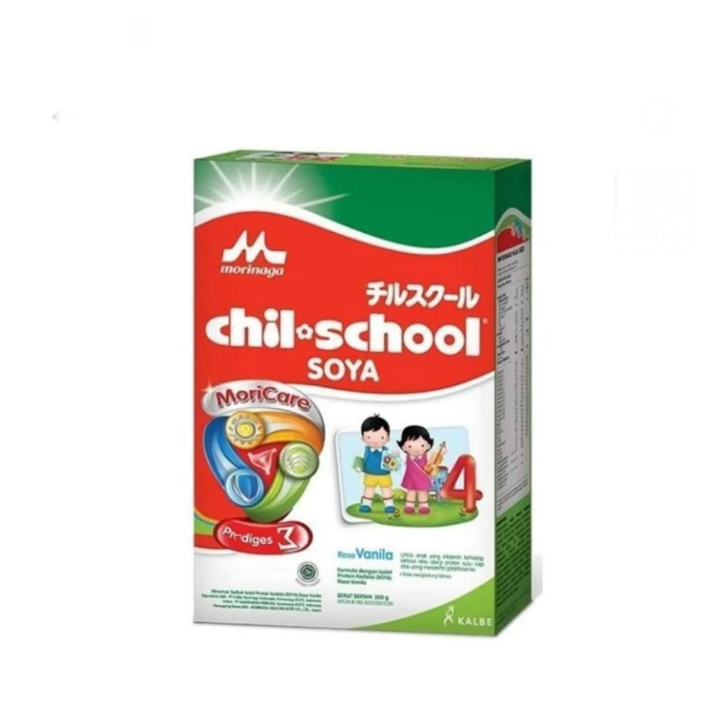 

Morinaga chil school susu bubuk soya vanilla box 2 x 300 gram