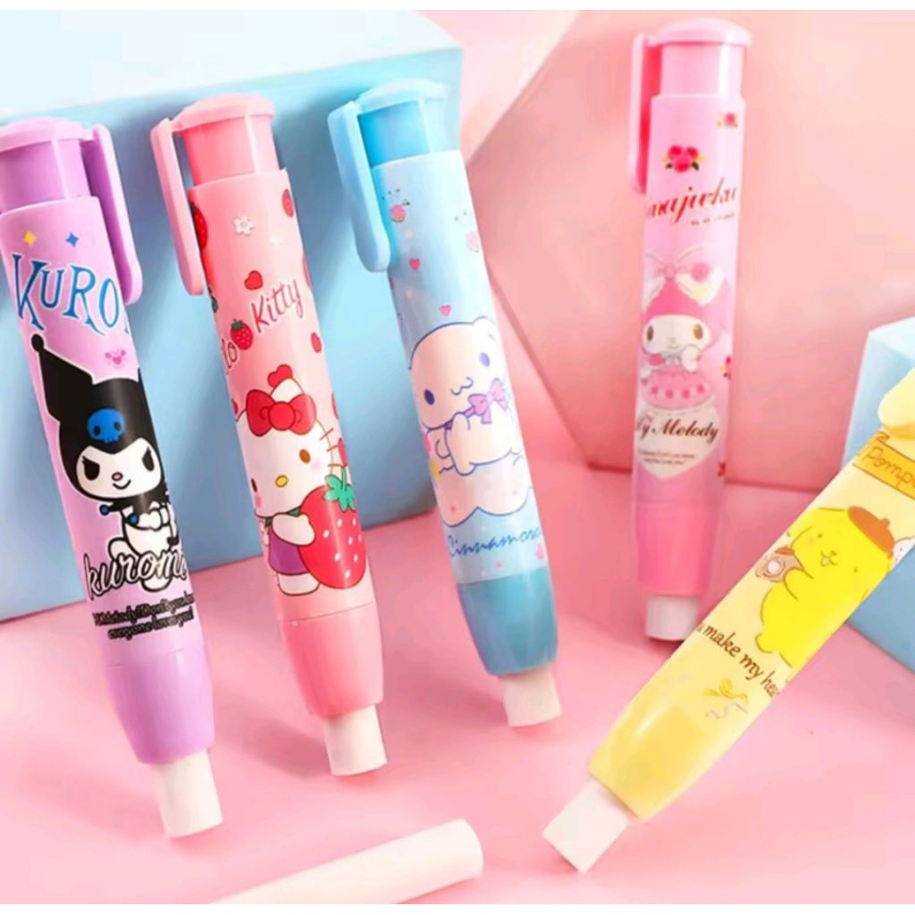 

Set penghapus stick isi 5 panjang 10.5cm