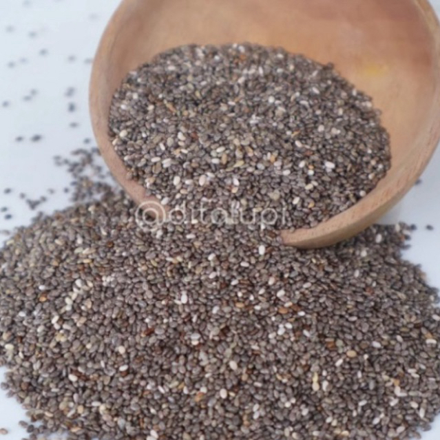 

CHIA SEED PREMIUM PERBOTOL kecil ECER PAKET HEMAT & Pake Icip-icip by Safiya
