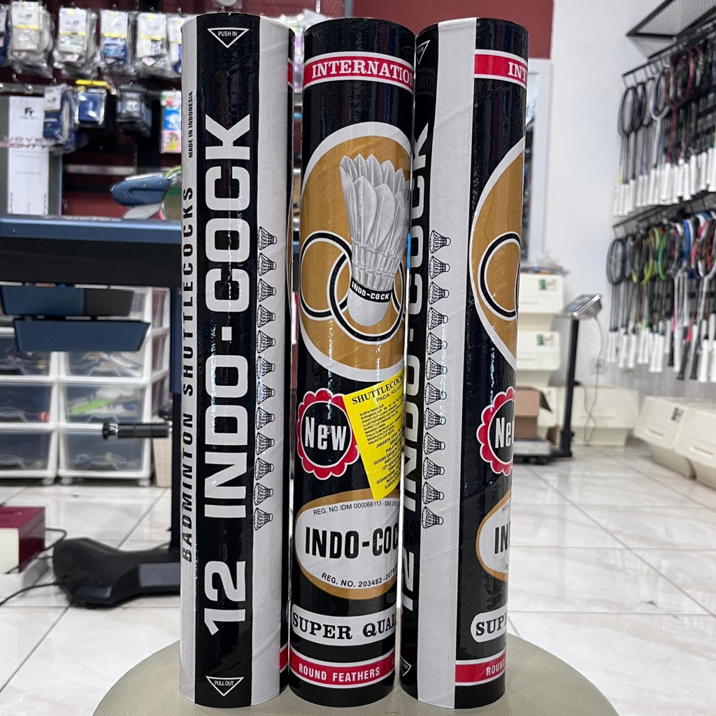 Shuttlecock Indocock Hitam