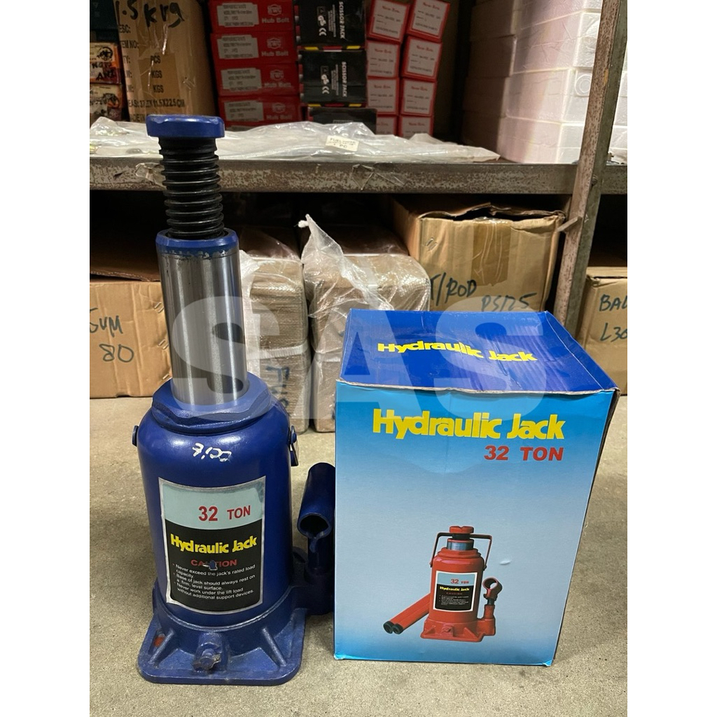 DONGKRAK BOTOL 32 TON HYDRAULIC JACK BODY PENDEK 32TON ULIR
