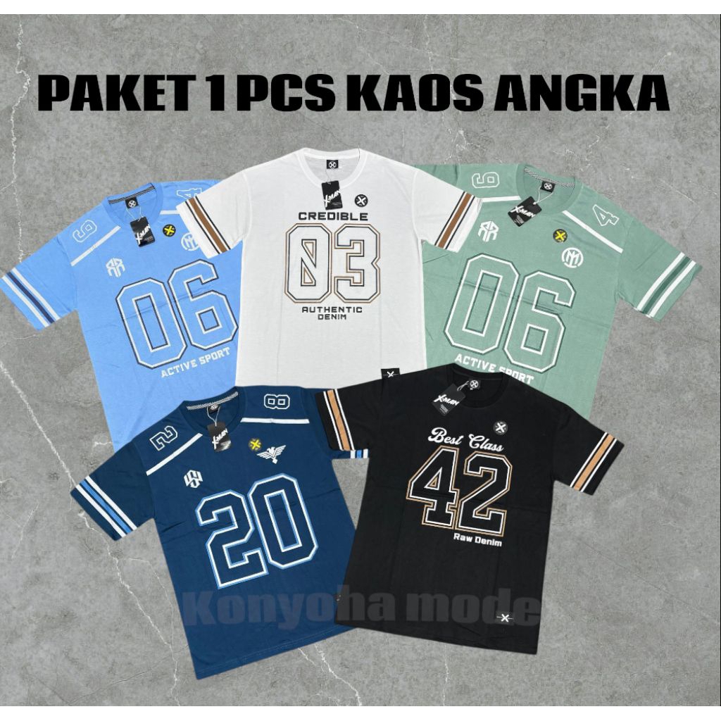 KAOS DISTRO PRIA WANITA ANGKA TERLARIS/ KAOS DISTRO ANGKA MURAH/ KAOS DISTRO ANGKA PRIA TERBARU/ KAO