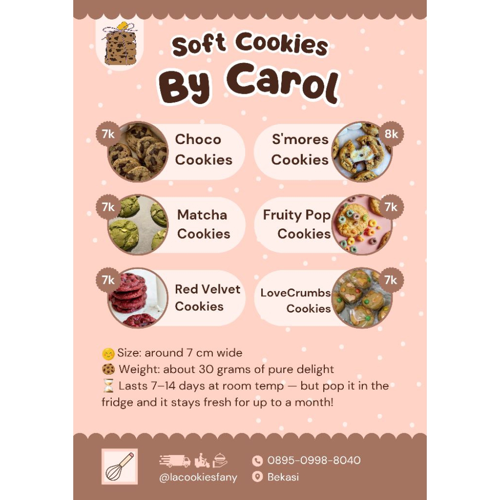 

Soft Cookies By Carol