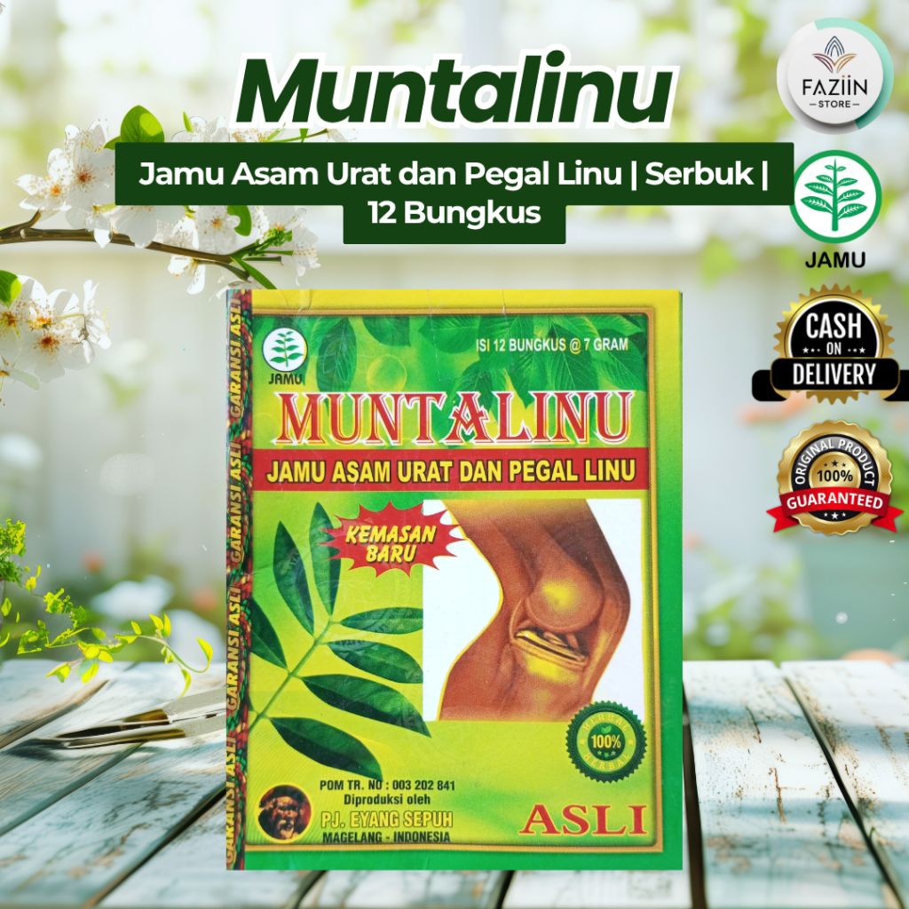 

Muntalinu Jamu Herbal Serbuk Untuk Asam Urat Dan Pegal Linu