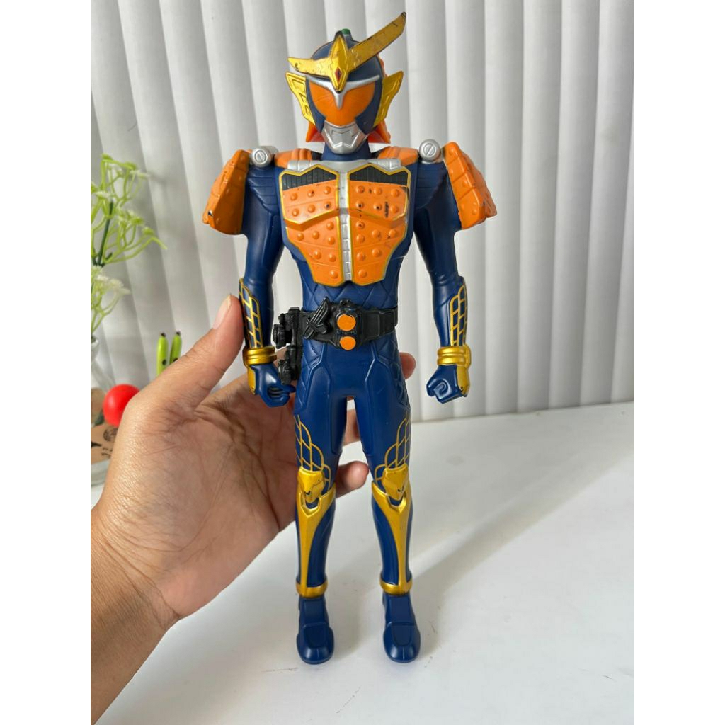 Original Bandai Sofubi Figure Kamen Rider Gaim Orange Arm