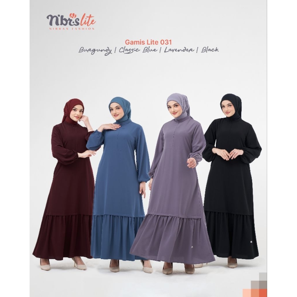 GAMIS LITE 031 BY NBRS COCOK UNTUK ACARA FORMAL MAUPUN NON FORMAL