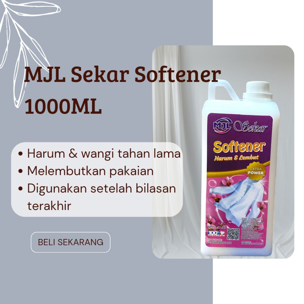 MJL Sekar Softener PHILUX - Netto 1L