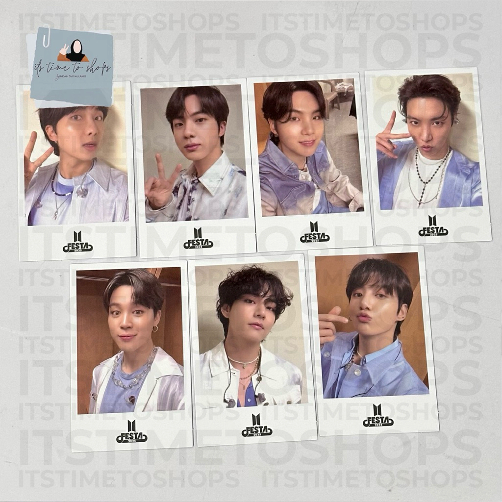 READY STOCK - BTS FESTA 2025 PHOTOCARD