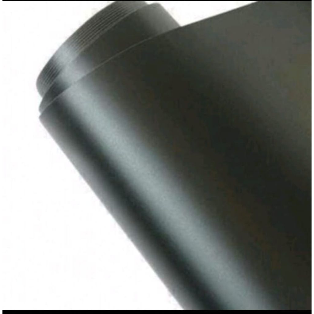 Skotlet stiker motor hitam doff lebar 60cm
