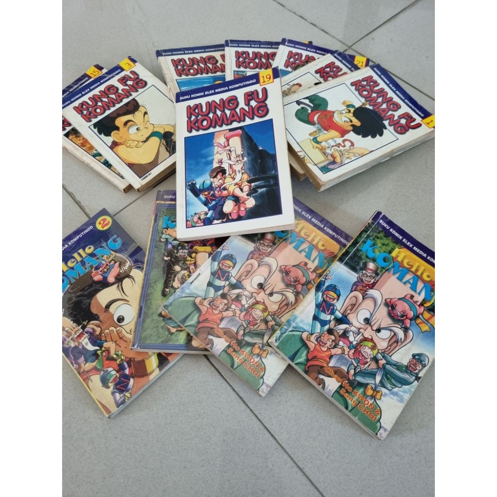 komik kungfu komang preloved