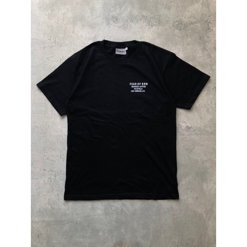 Essentials Fear Of God Christmas Exhibition Tshirt