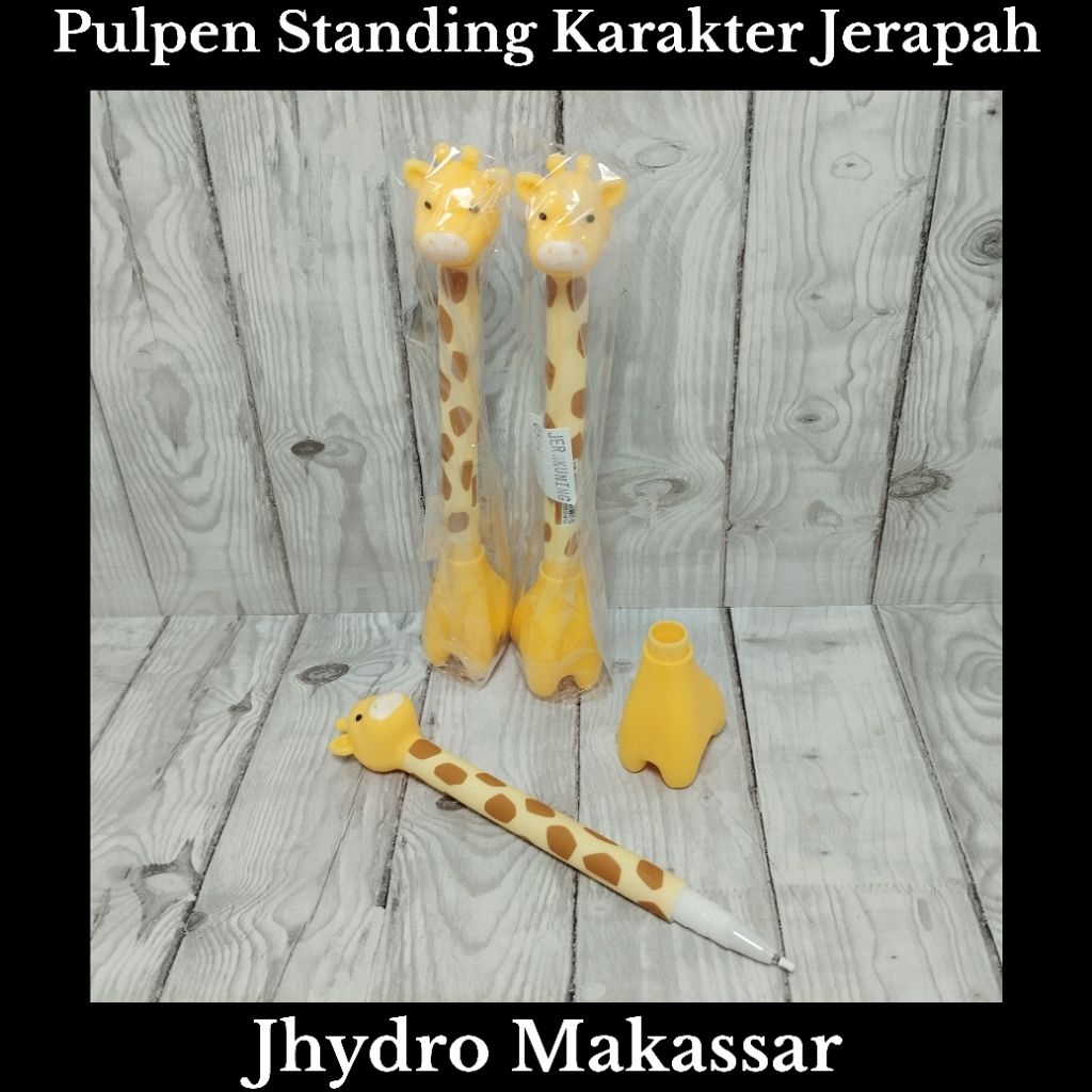 

Pulpen Karakter Pena Jerapah Meja Holder Standing Meja Alat Tulis Perlengkapan Menulis Mainan Kado Spesial