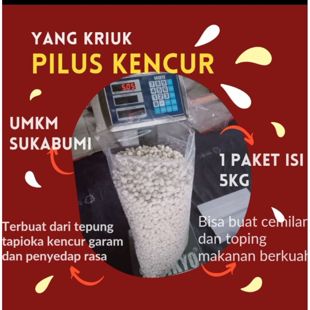 

pilus kencur tiktak cikur 5kg,toping seblak baso Aci dan cemilan murah khas Kab.Sukabumi