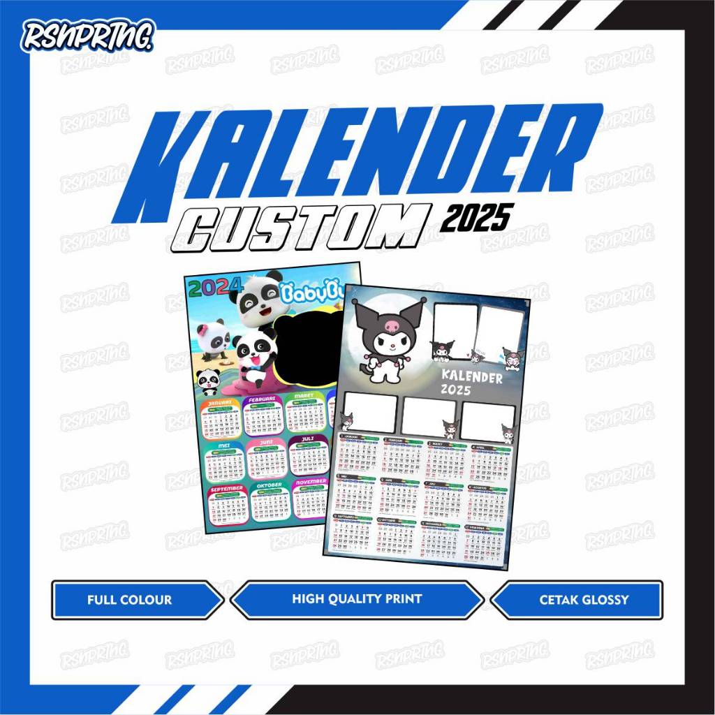 

Kalender Custom Foto Murah / Kalender Dinding Lucu