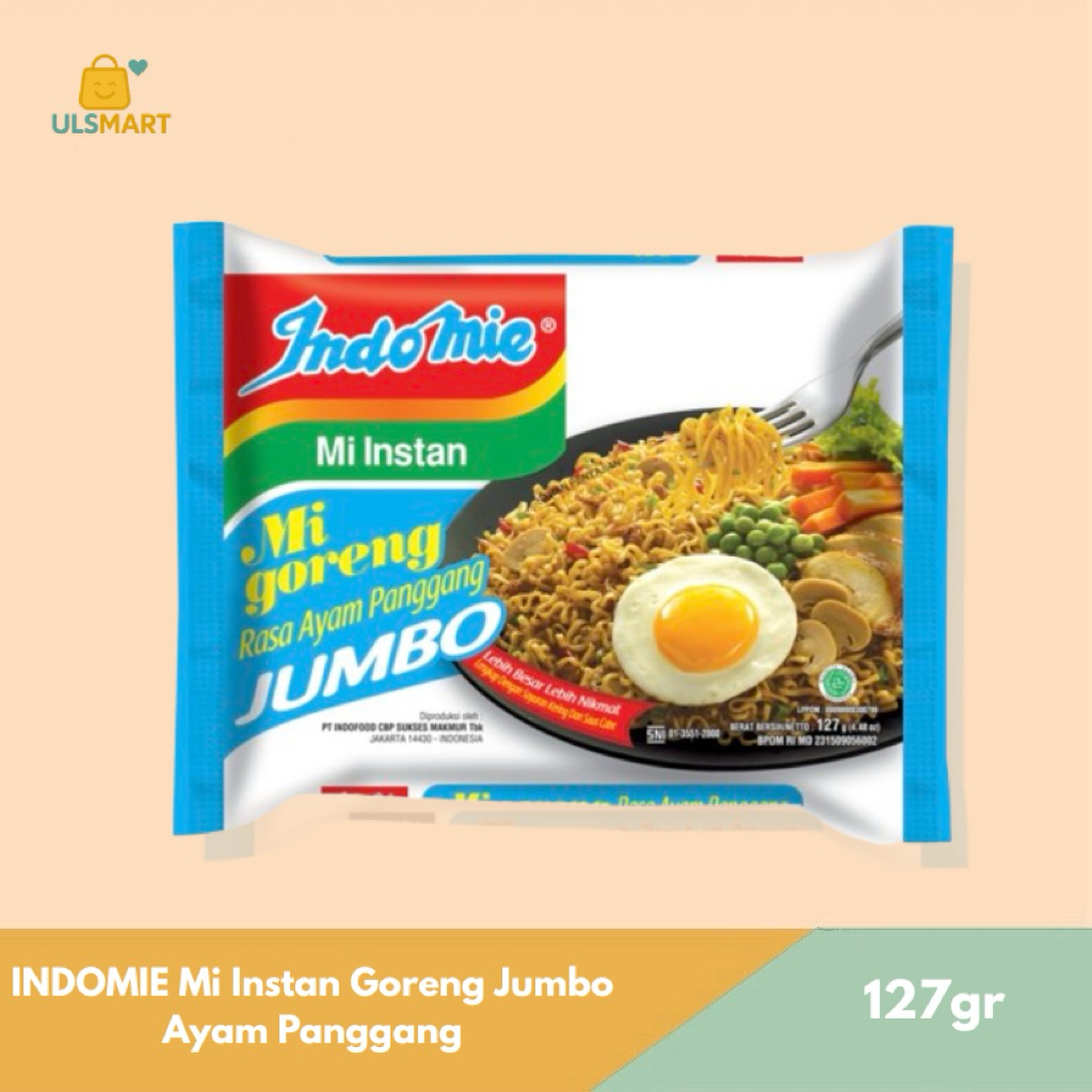 

INDOMIE Mi Instan Goreng Jumbo Ayam Panggang