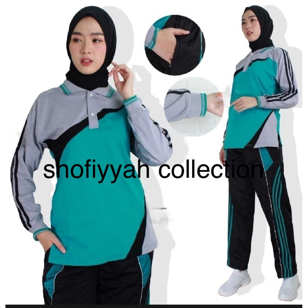 Stelan Olahraga Muslimah/StelanOlahraga wanita/Stelan Olahraga/Stelan Muslimah/hijab muslimah olahra