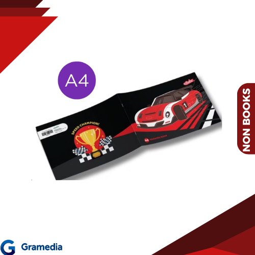 

Gramedia Medan - Estudee Drawing Book A4 K Racing Car