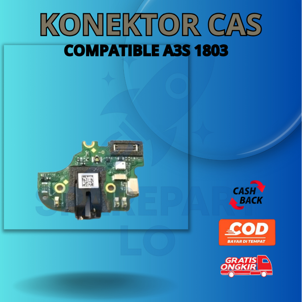Konektor Cas Oppo A3S CPH1803 – Papan Charger – Flexible Pengisian Daya HP