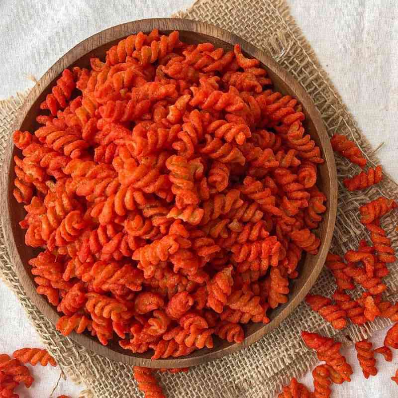

Makaroni Spiral Rasa Balado Pedas Manis 500 gram / Makaroni Ulir Balado 1/2 kg