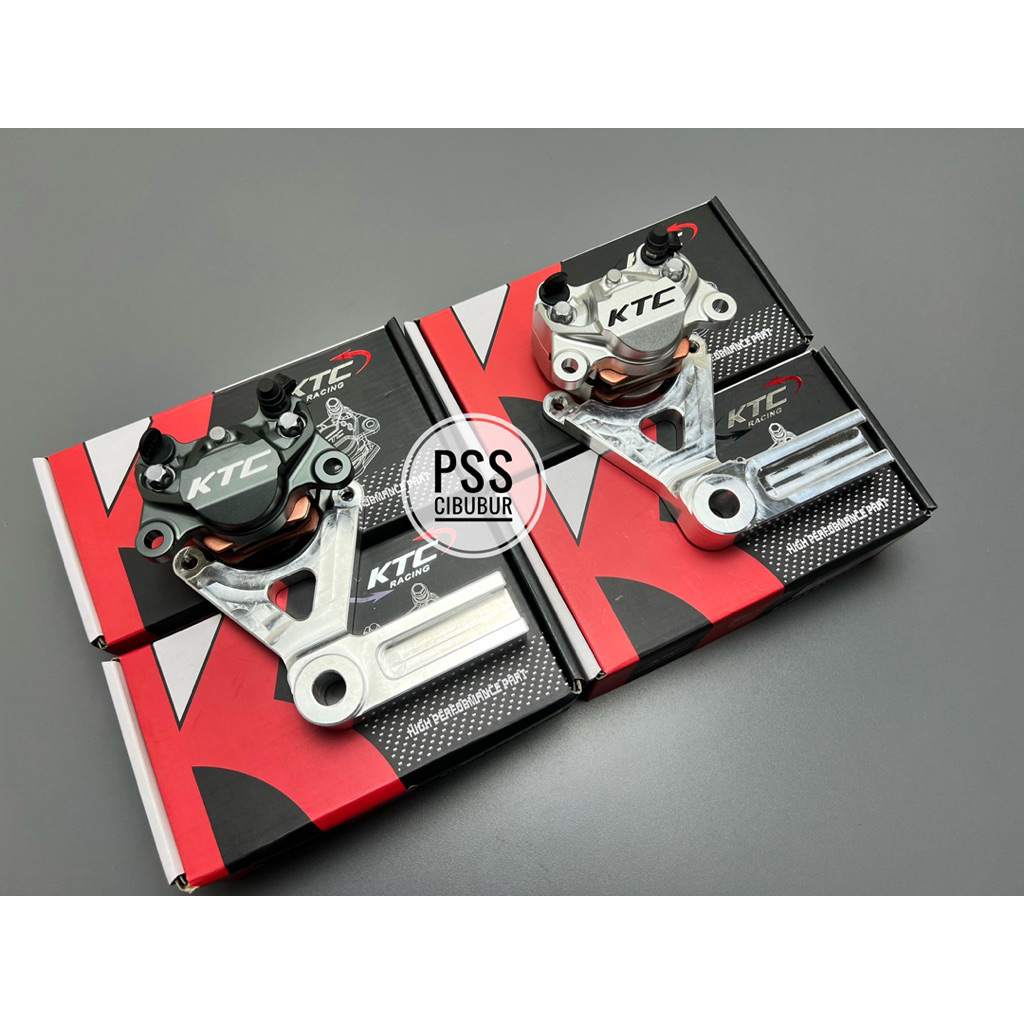 KALIPER KTC RACING 2 PISTON NINJA RR DAN NINJA R/ SS BELAKANG