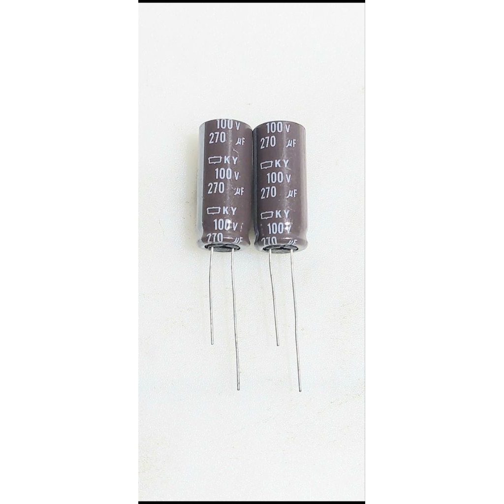 ELKO 270UF-100V-270 100V-ORIGINAL-MIN ORDER 10PCS