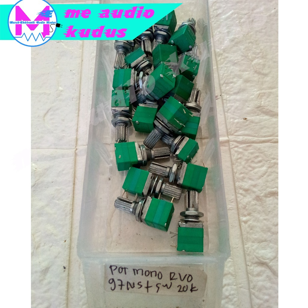 POTENSIO MONO RV097NS+SW 20K 5KAKI