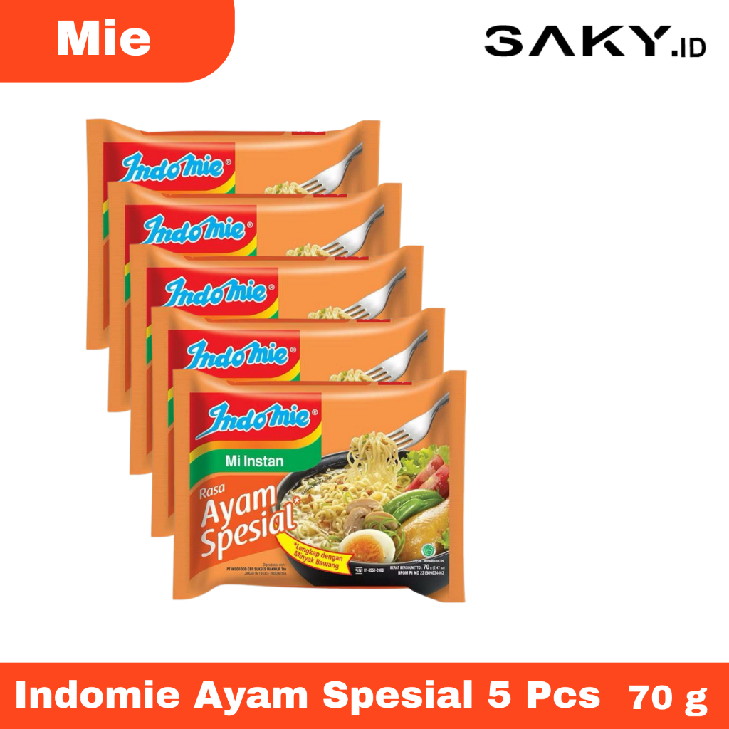 

Paket HEMAT Indomie Ayam Spesial 5 Pcs