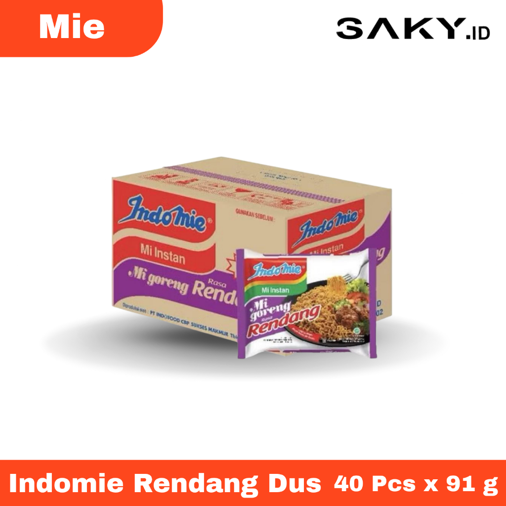 

Indomie Goreng Rendang Dus Isi 40 Pcs