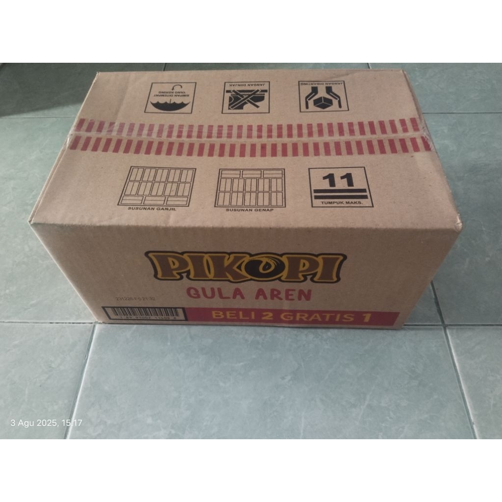 

Pikopi gula aren 1dus isi 12rtg(10+5sch) @20g