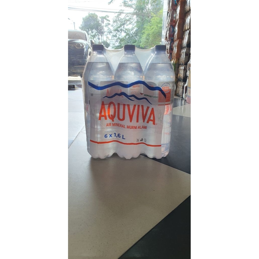 

Aquviva Air Mineral Murni Alami 6x1,6L ( Kemasan botol )