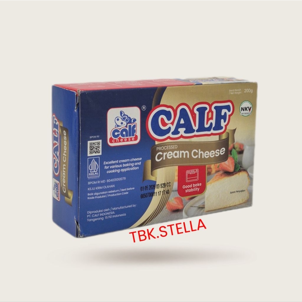 

CALF CREAM CHEESE KEJU KRIM OLAHAN 200 GR