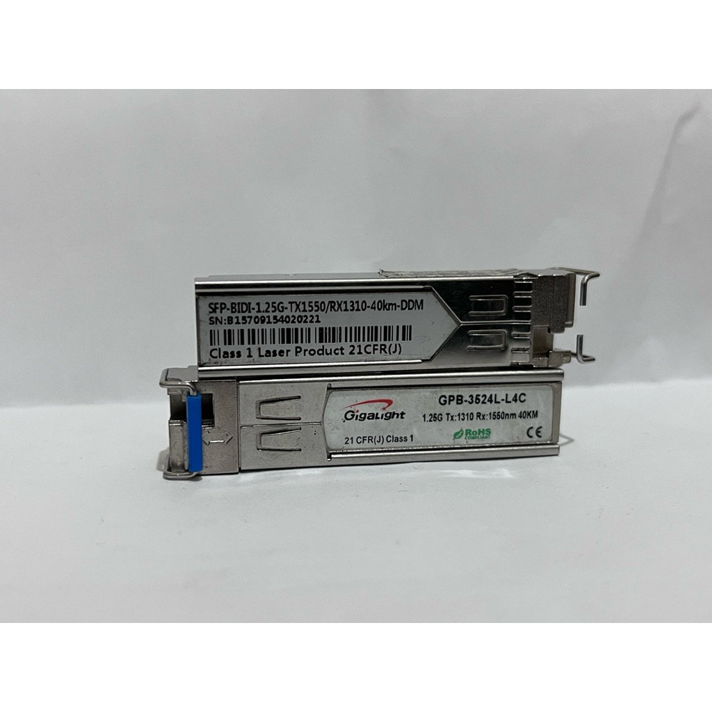 SFP BIDI 1.25G 40km SFP 1G 40km LC Sepasang