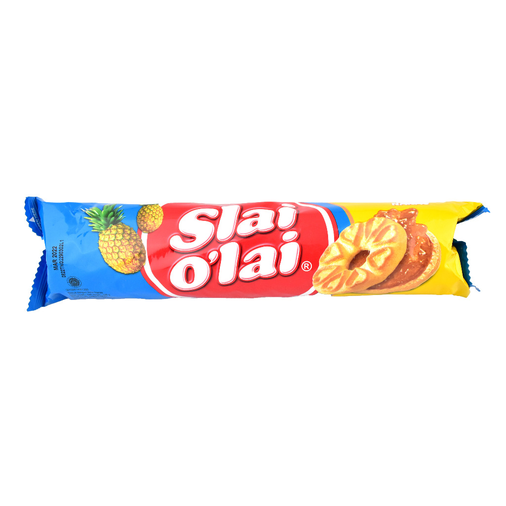 

ROMA SLAI O'LAI BISKUIT DENGAN SELAI RASA BUAH 128GRAM