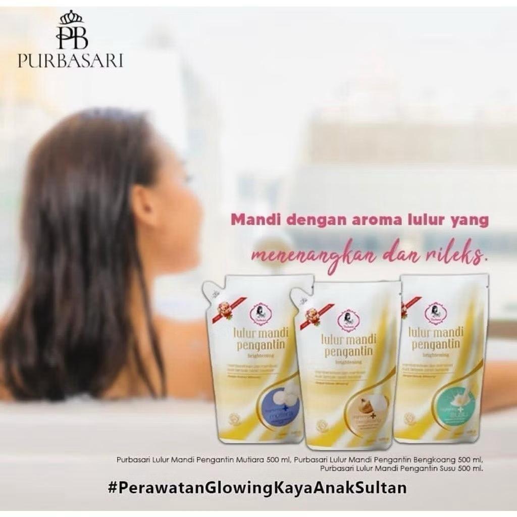 Purbasari Lulur Mandi Pengantin Refill 500 Gr/ Lulur Pengantin Purbasari