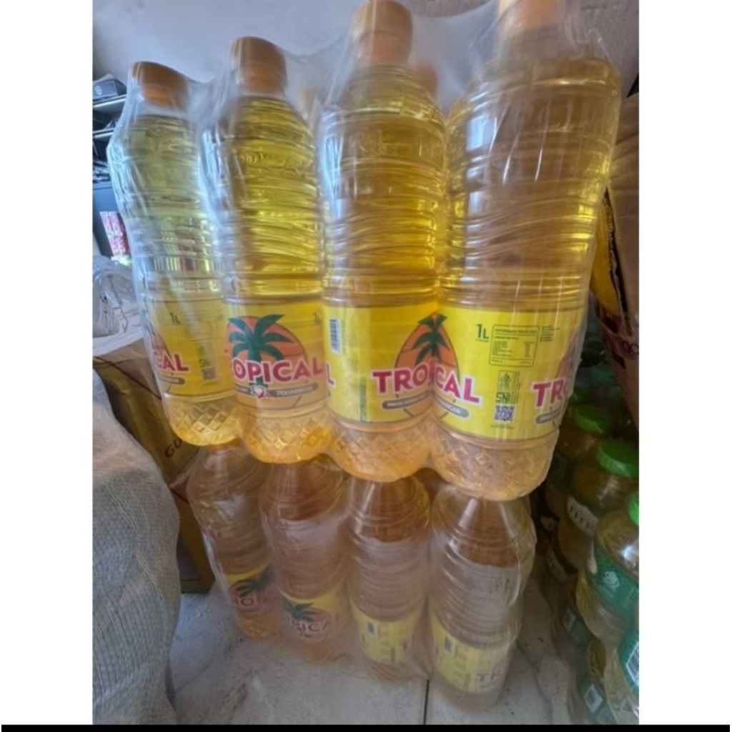 

(Mnsvcr)Tropical 1 liter minyak goreng isi 12 botol