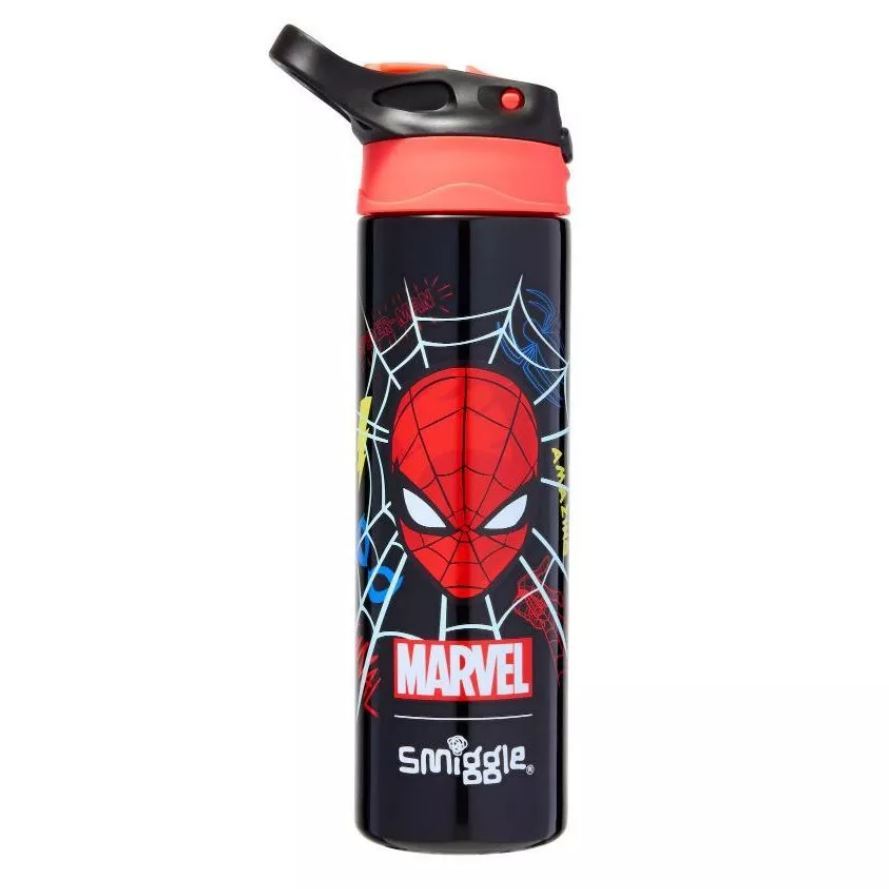 Botol Minum Smiggle Spiderman Marvel Drink Bottle