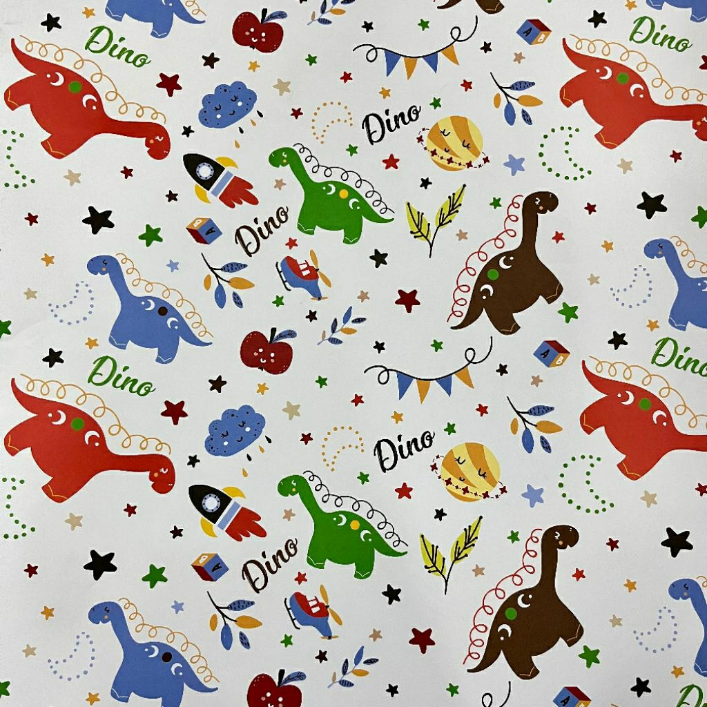 

Kertas Kado Jumbo Sansan Wawa Motif Dinosaurus - SW 500