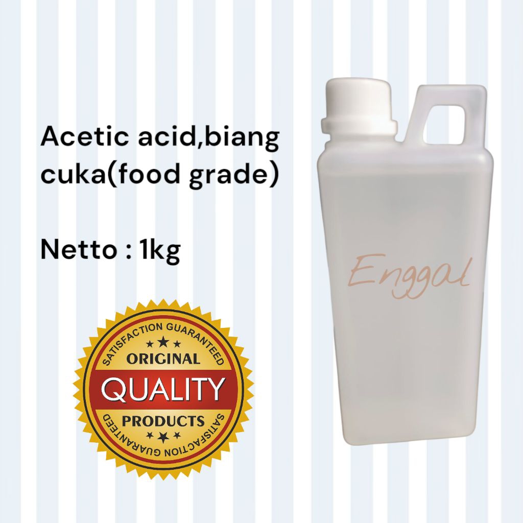 

acetic acid/biang cuka/asam asetat (food grade) @1kg