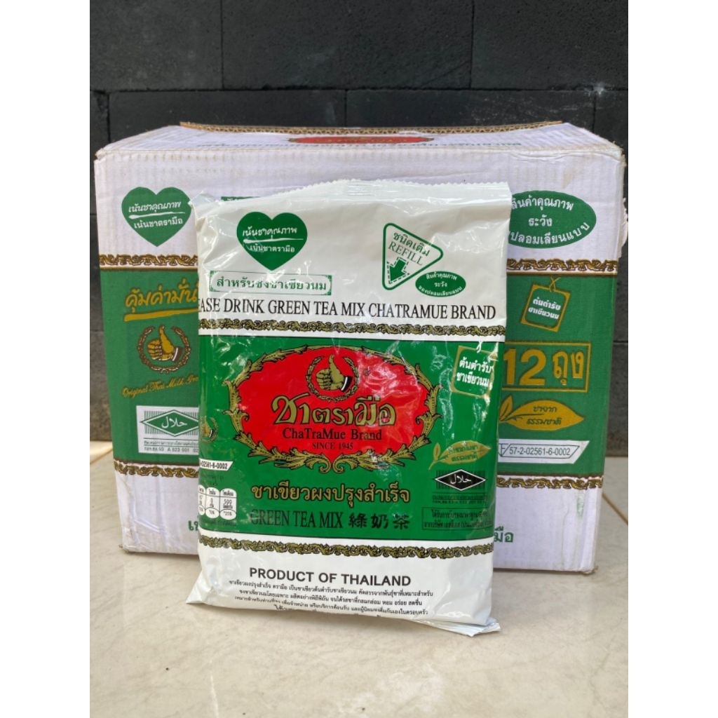 

THAI TEA GREENTEA CHATRAMUE 200 GRAM 1 DUS ISI 12 PRODUCT OF THAILAND
