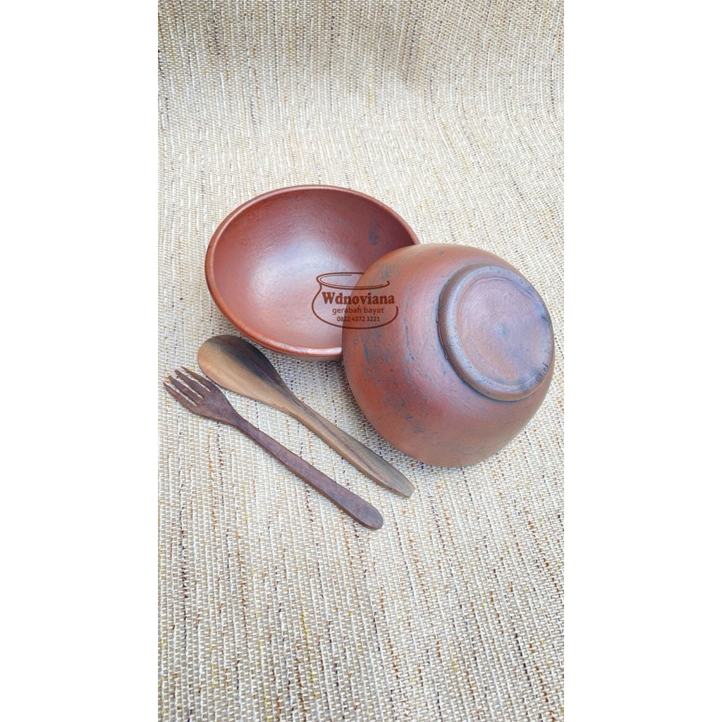 Mangkok Jago | Gerabah | Tanah liat