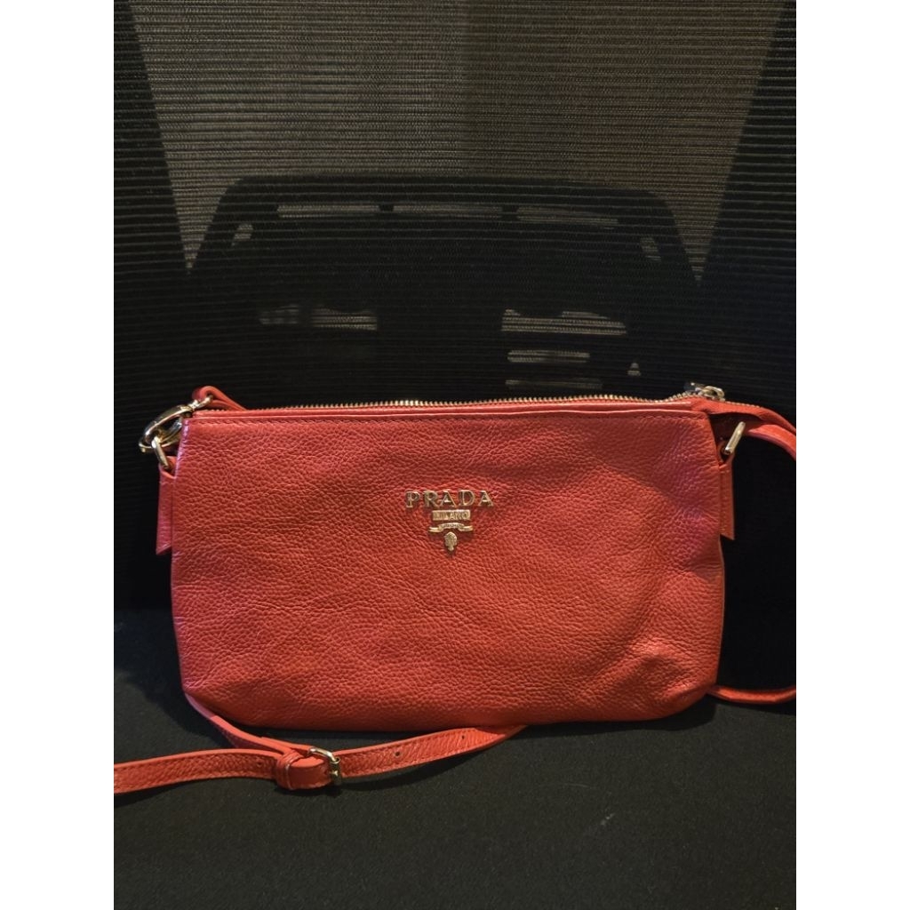 Pr*da Bag Autentic Red