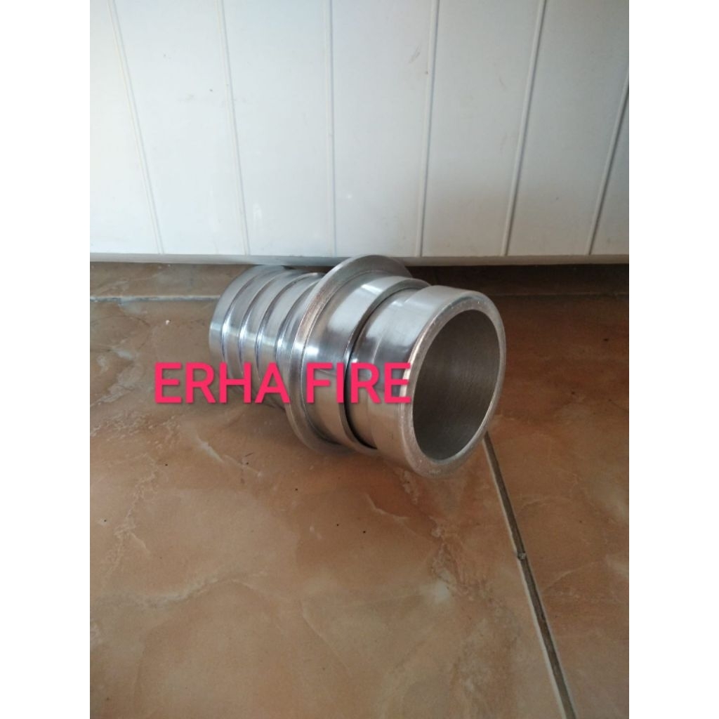 Coupling machino male 2,5 inch alumunium pemadam
