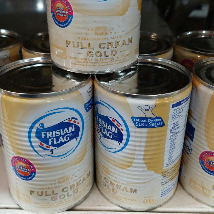 

Frisian Flag Full Cream Gold 1 Dus 490GR X 24